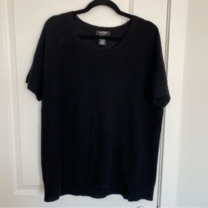 LORD & TAYLOR | 100% Cashmere Short Sleeve Sweater